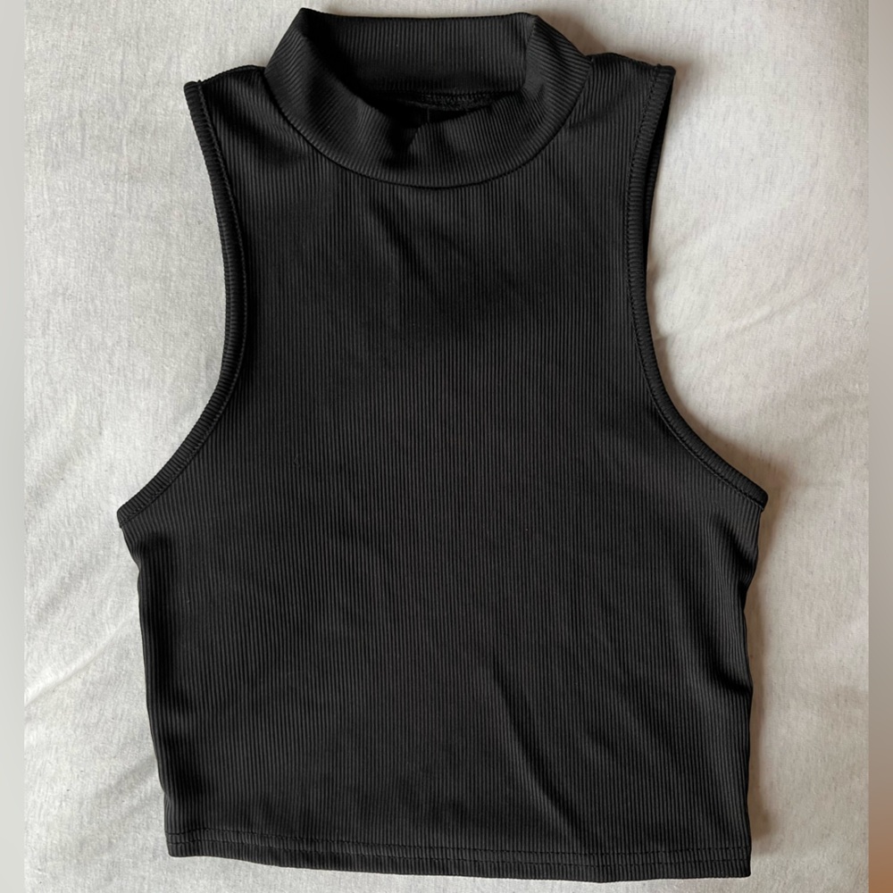 ✨ 3 for $10 ✨ SHEIN S Ribbed Mock Neck Tops! - Picture 7 of 16